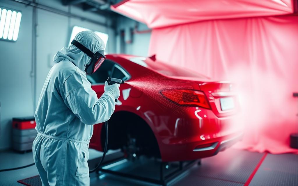 Auto Painting at Chalkstone Auto Body in Providence RI